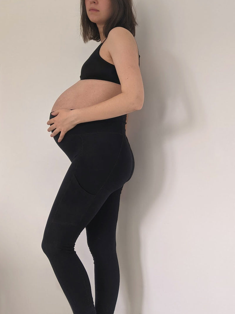 Maternity Leggings With Pockets - AhlaShape
